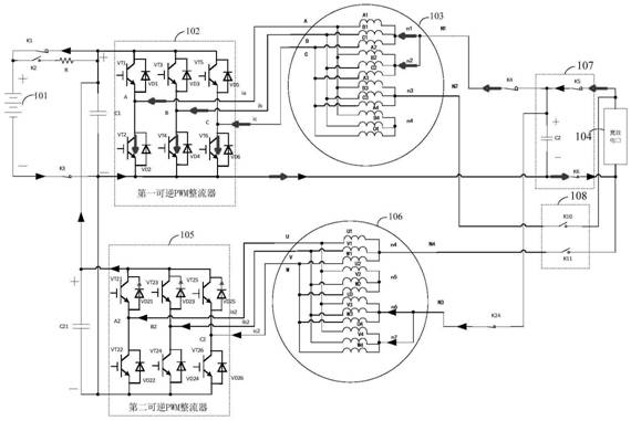 Energy conversion device and vehicle