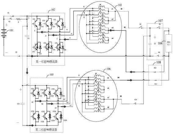 Energy conversion device and vehicle