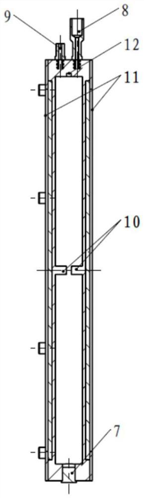 Deepwater pressure compensation type extremely-low-frequency bending transmitting transducer system