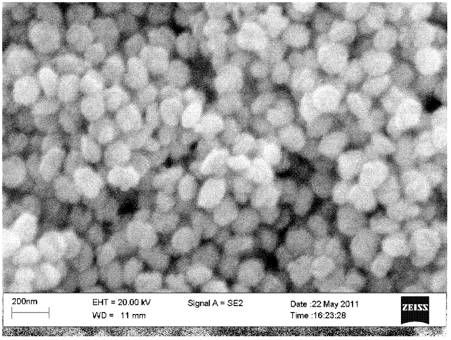 Ultrafine molecular sieve structured catalytic material based on porous silicon carbide carrier and preparation thereof