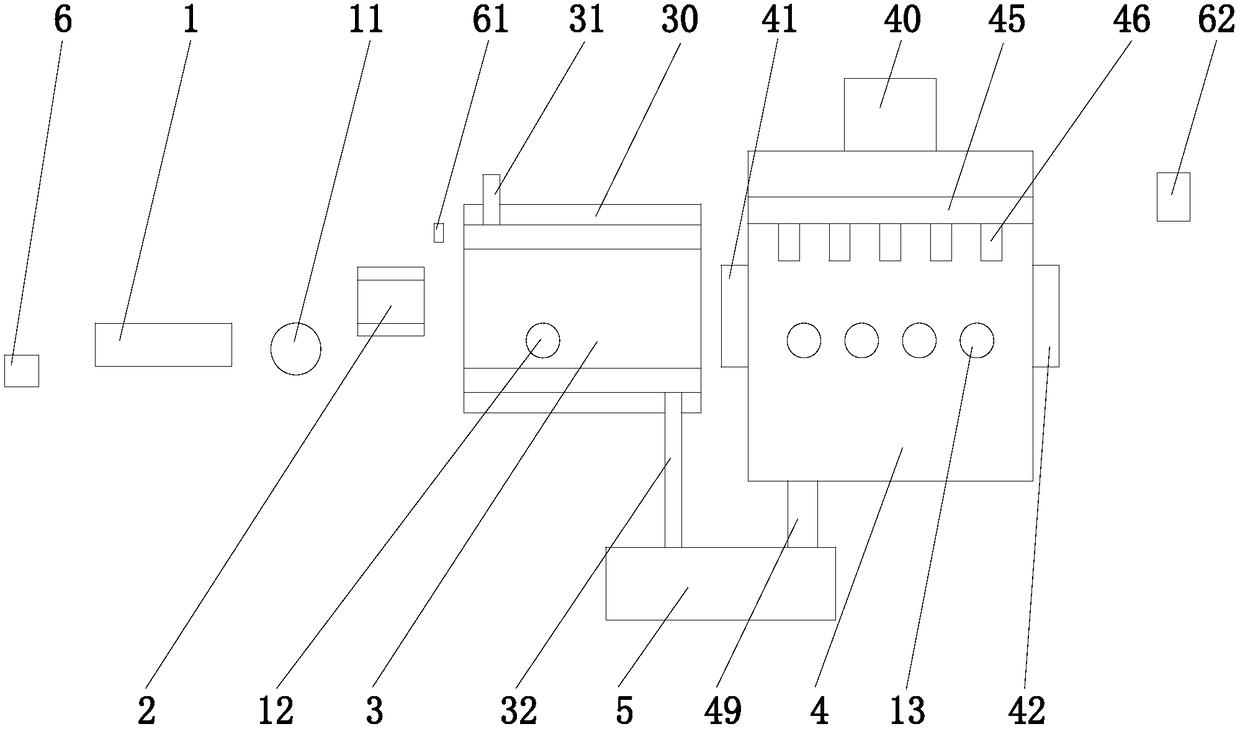 Screw rod heat treatment device safe to use