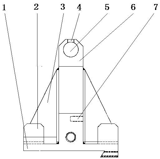 Bent slot adjusting sliding frame