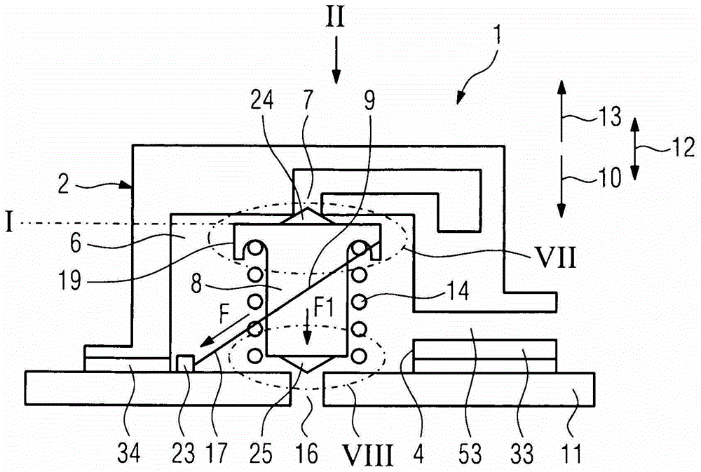 Valve and valve arrangement comprising a plurality of valves