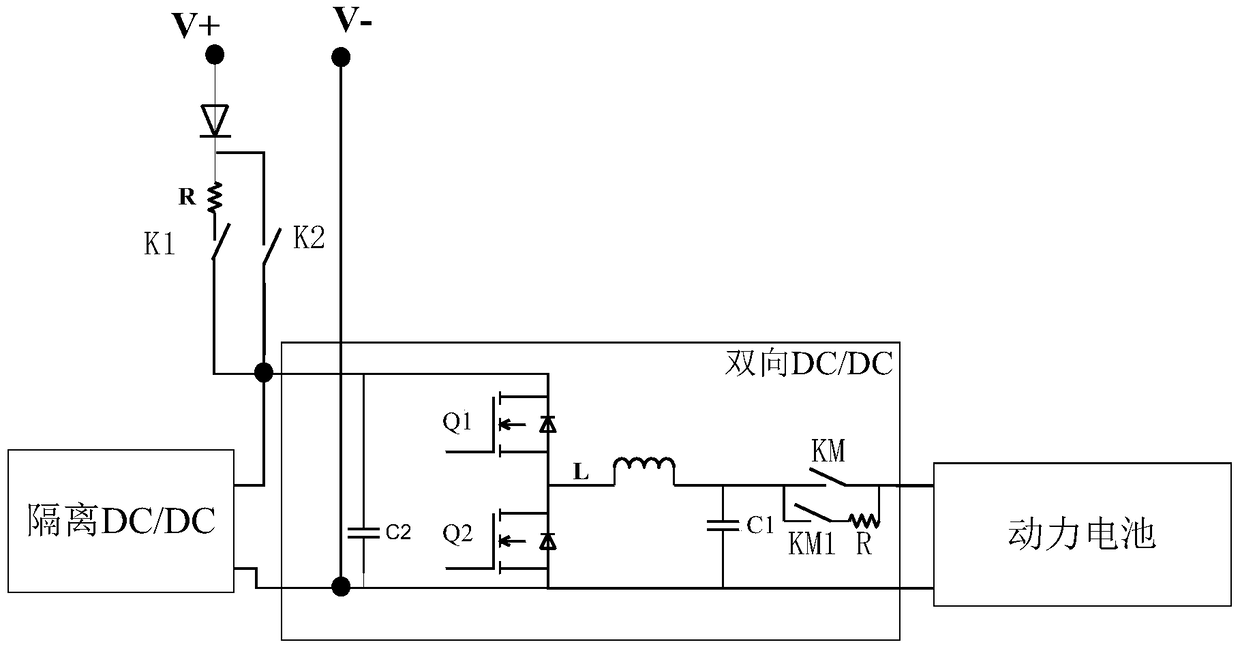 A trolley bus power supply system and its power supply control method