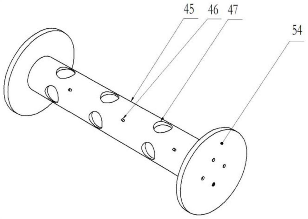 A kind of aramid fiber skin-paper honeycomb sandwich shell structure and its preparation method