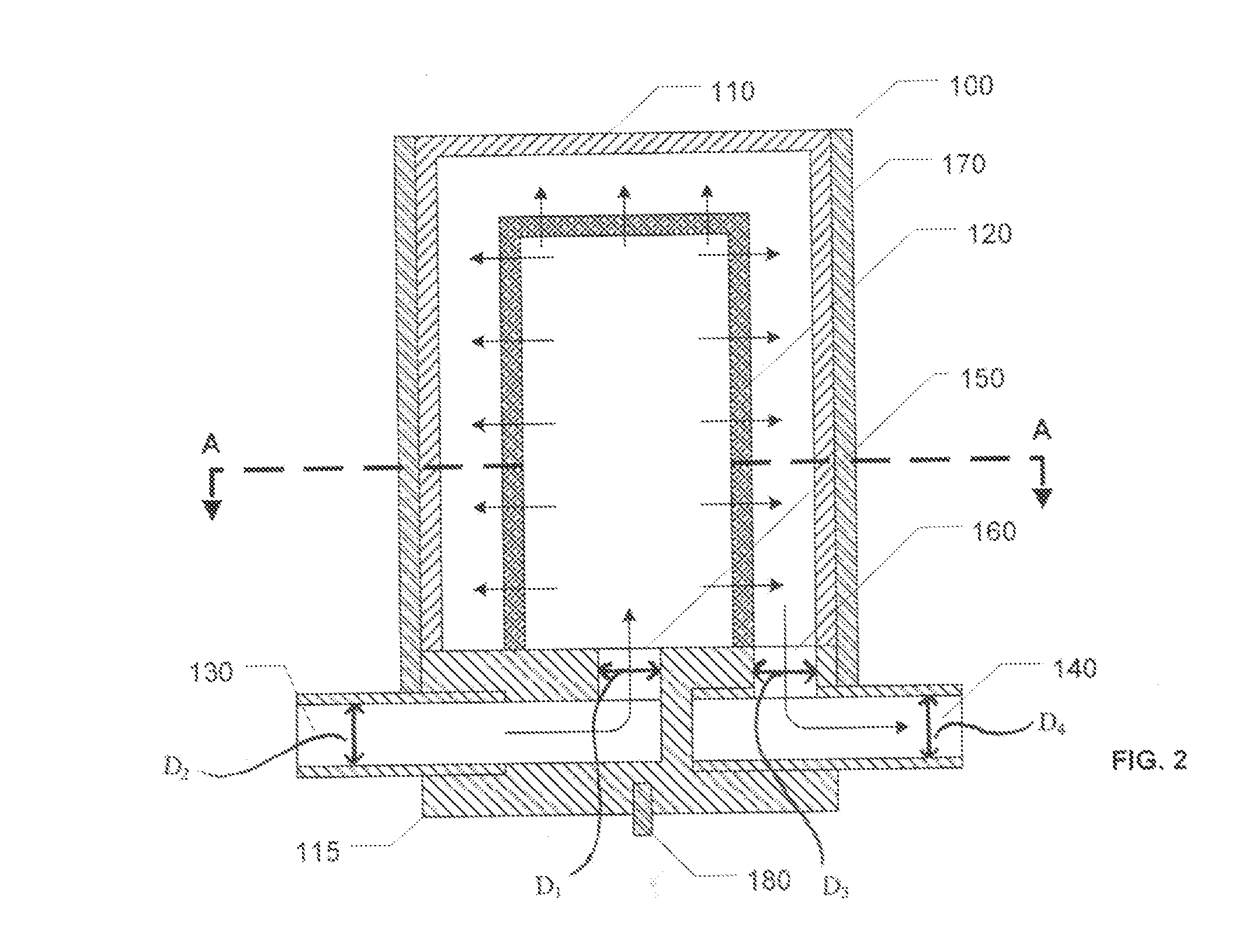 Apparatus for filtration and gas-vapor mixing in thin film deposition