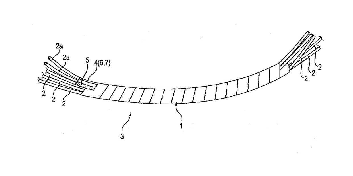 High-Temperature and Flame-Resistant Colored Adhesive Tape, Use of a Substate for its Manufacture, and Cable Harness including Such an Adhesive Tape