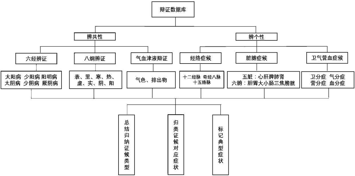 Database system based on intelligent Chinese medicine robot