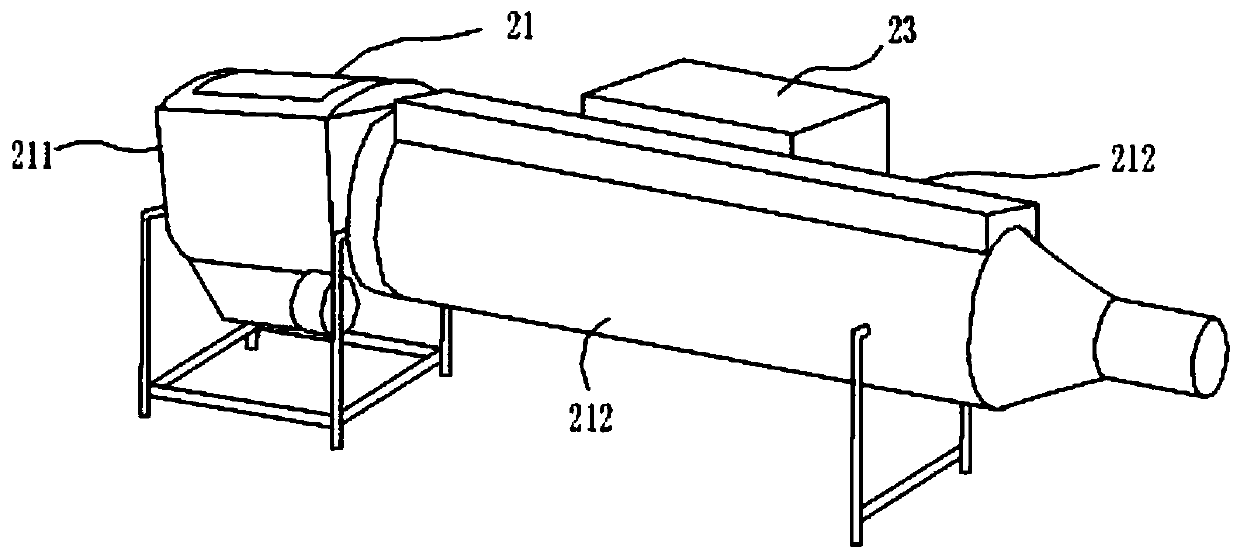 Multi-stage recovery treatment method and device for waste shiitake mushroom sticks