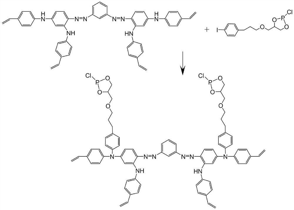 A high-strength flame-retardant polyphenyl resin and its application in the preparation of thermal insulation boards