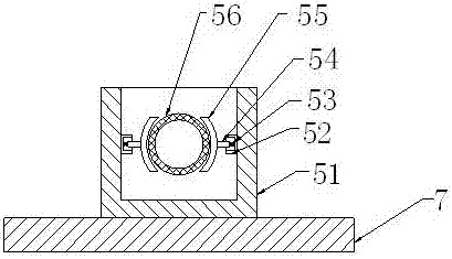 Extrusion pipe-contracting machine for condenser production