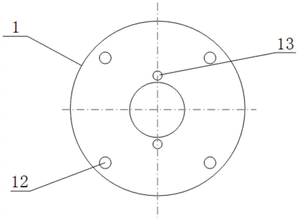 A metal material corrosion test device and method in a high-compacted bentonite environment