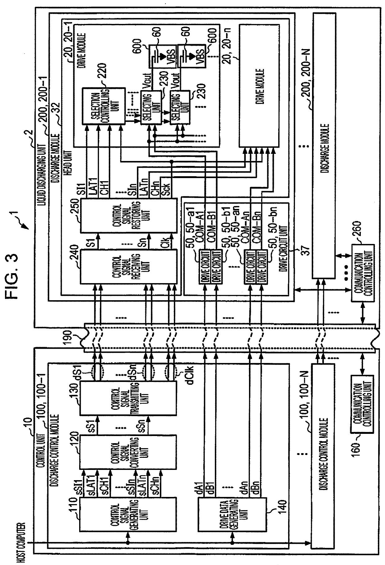 Liquid discharging apparatus and circuit substrate