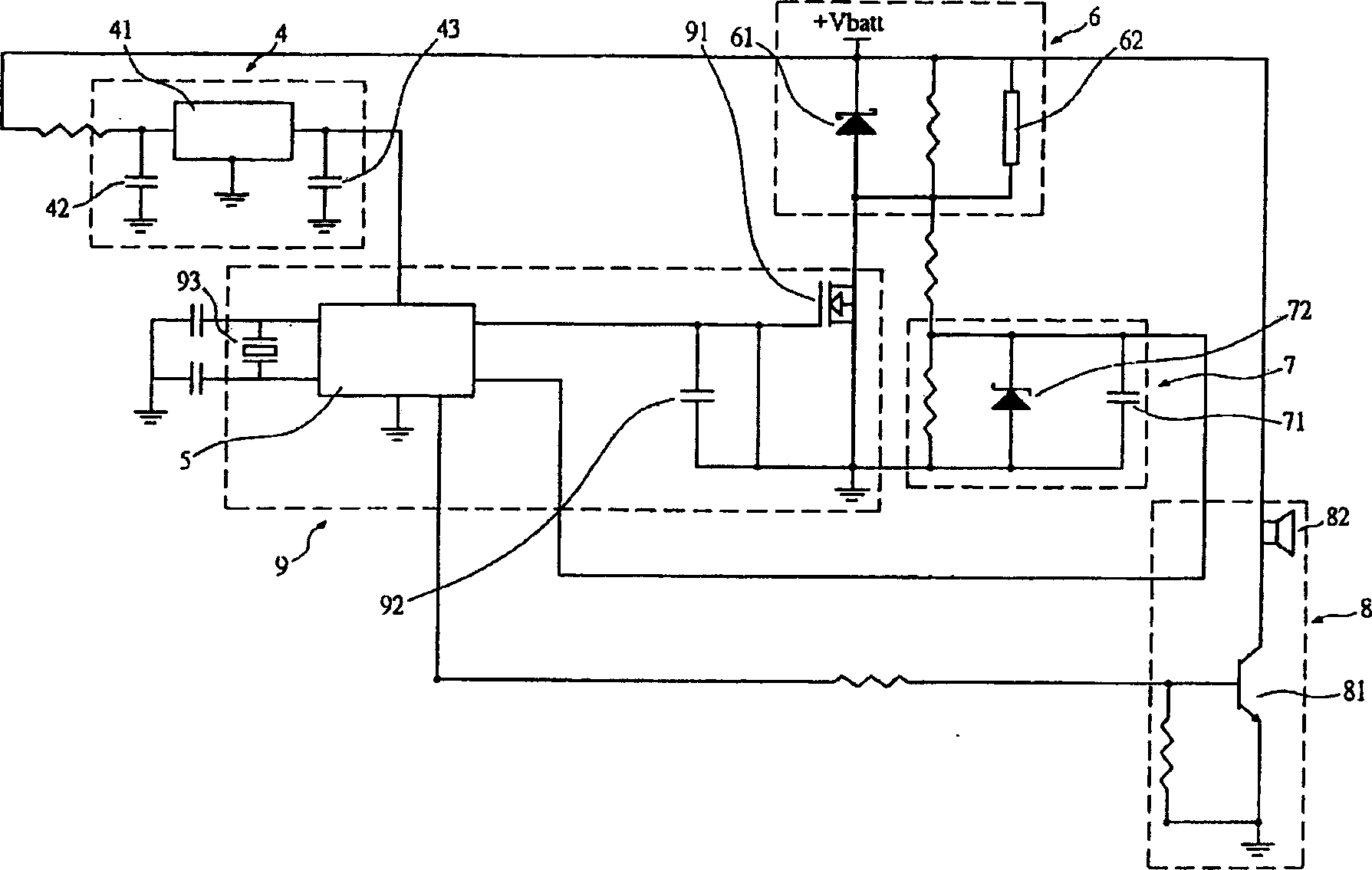 Detecting controller for motorcycle turning lamp