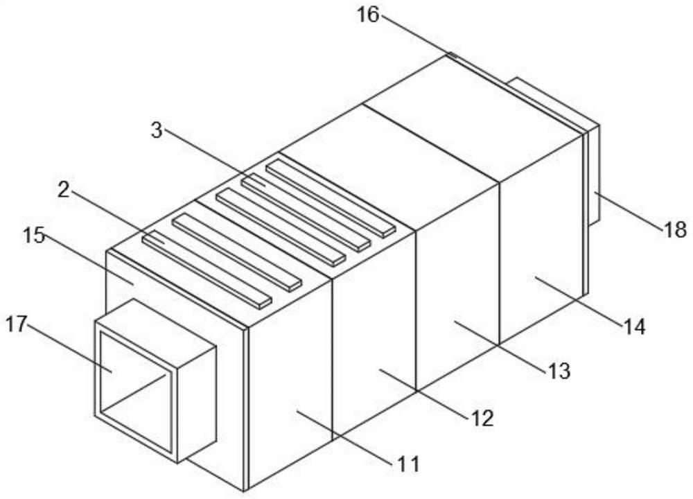 Integrated efficient air treatment equipment for cultural relic space