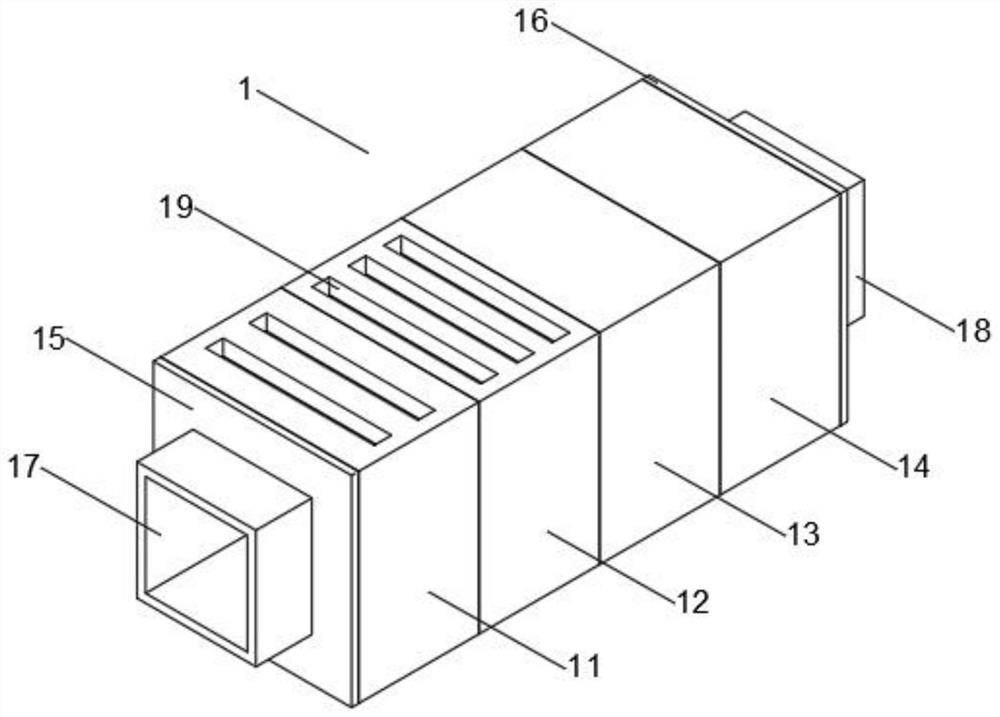 Integrated efficient air treatment equipment for cultural relic space