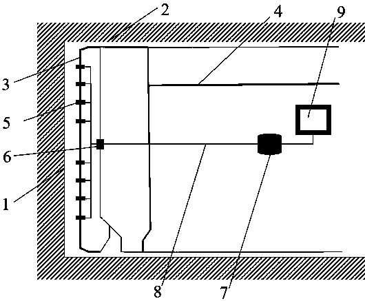 Online TBM hob abrasion real-time detection system and method