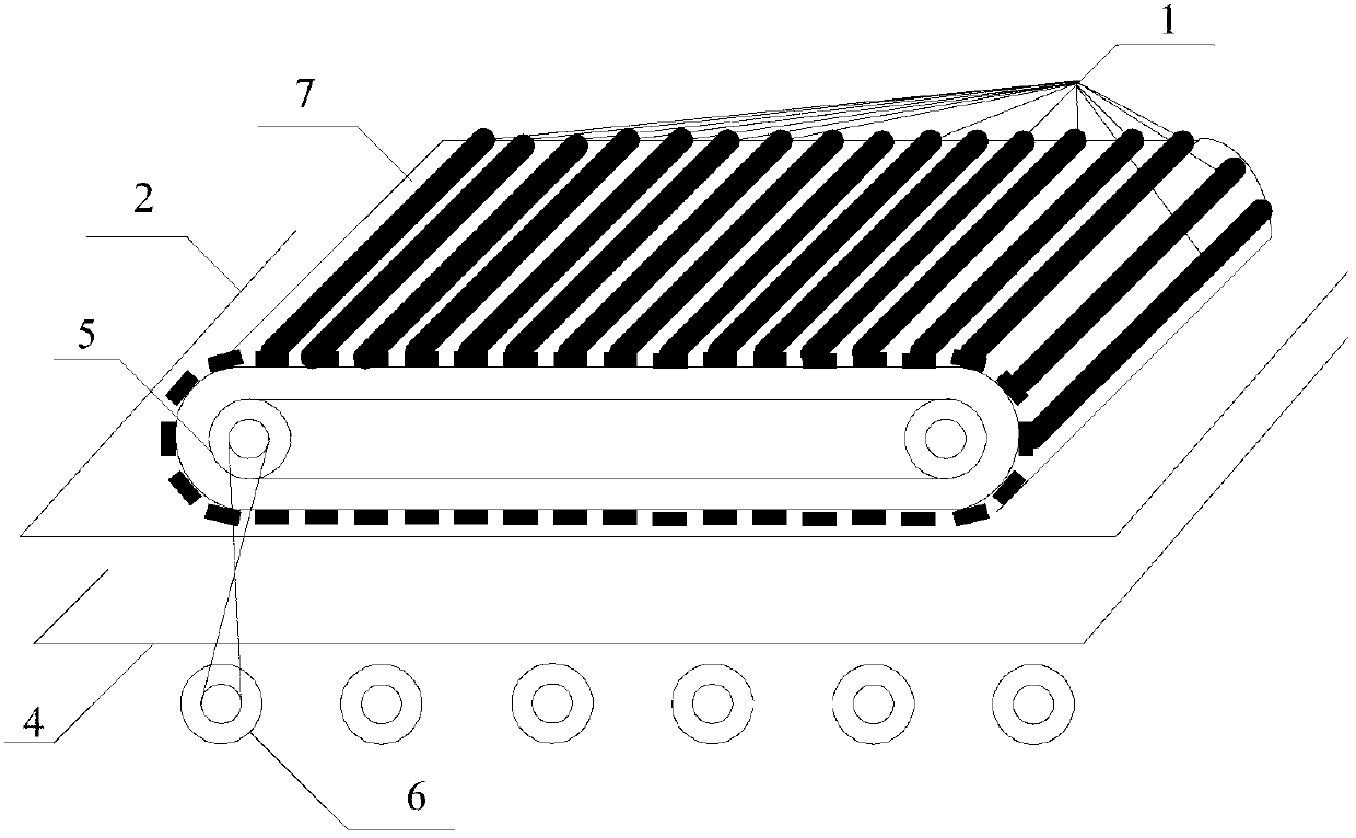 Digitized encryption method for fiber paper making process based on dot patterns