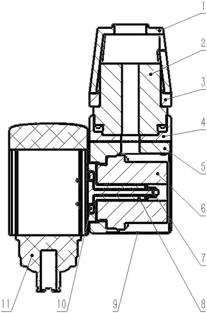 Automatic double-rotation milling head