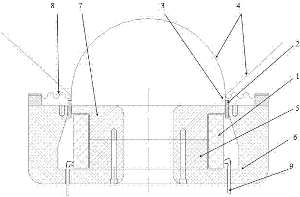 Electrodynamic induction loudspeaker