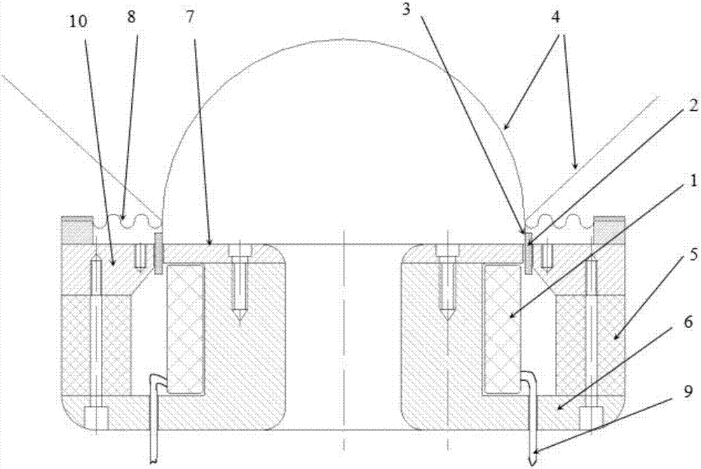 Electrodynamic induction loudspeaker