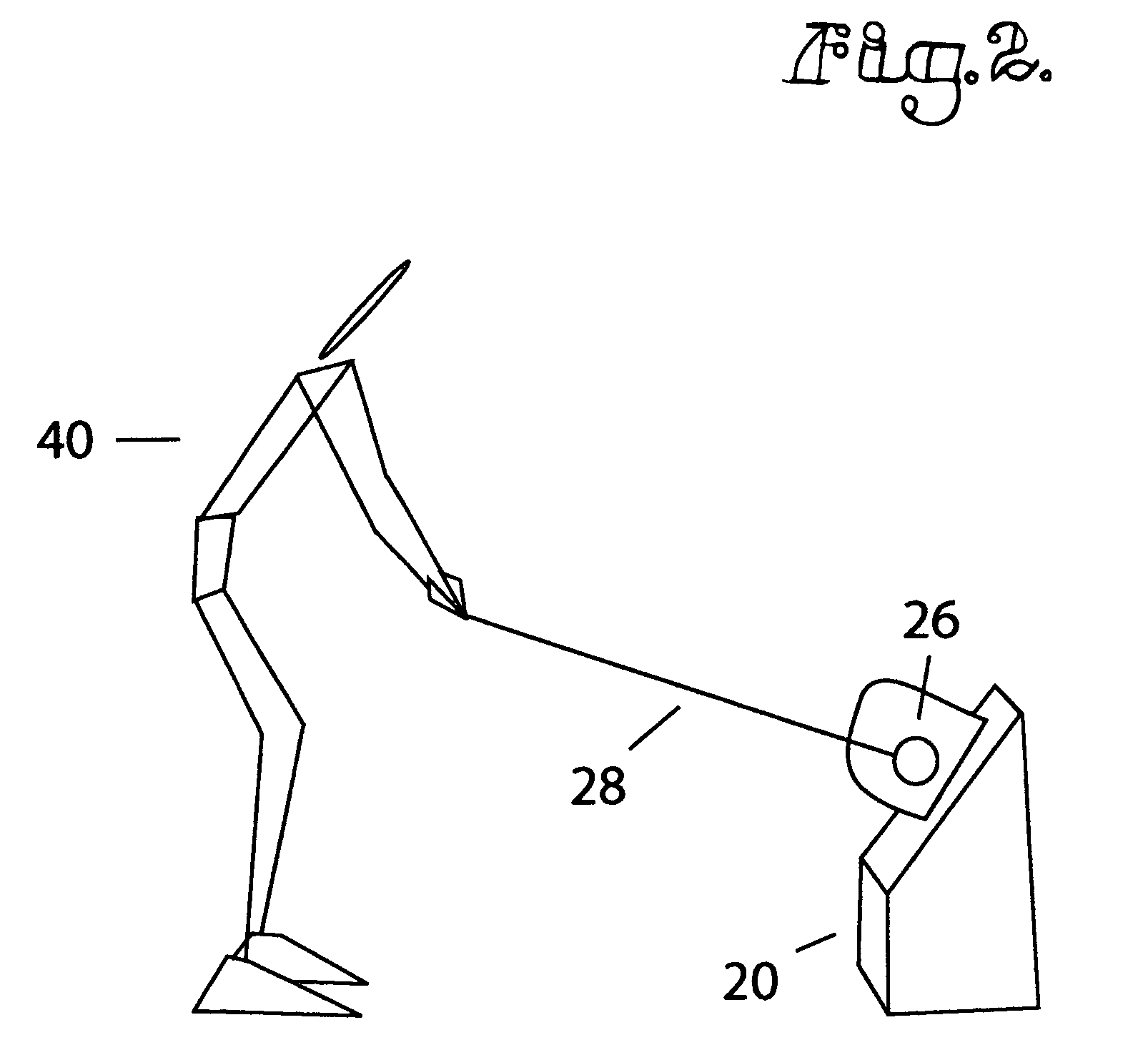 Peripheral target stand training system