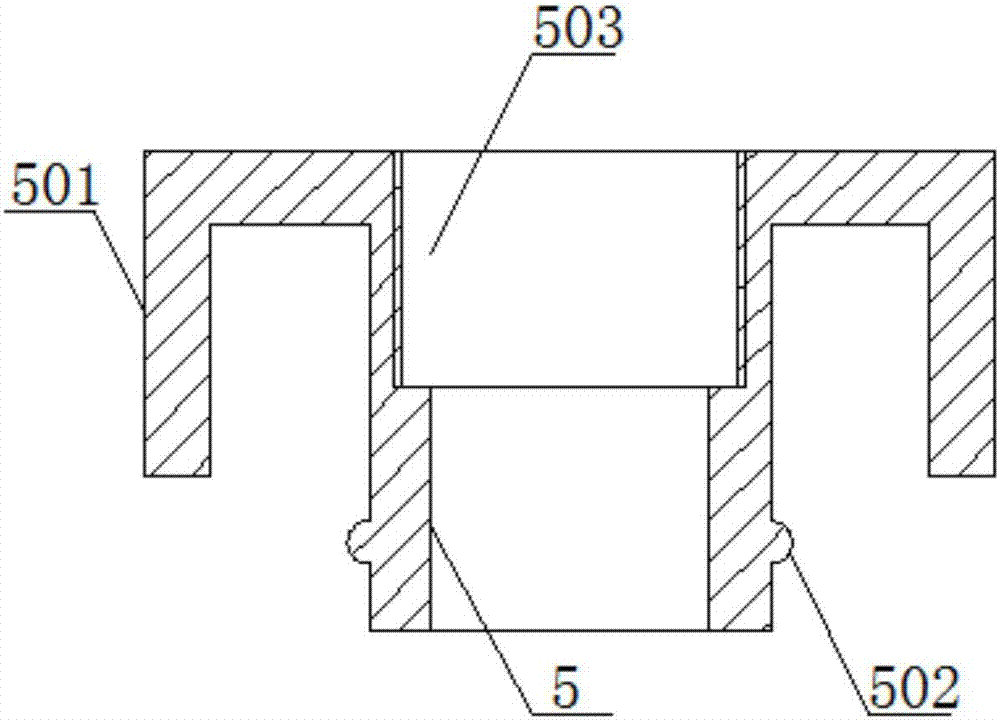 Bypass device for quickly mounting capillary pipe on farm irrigation branch pipe