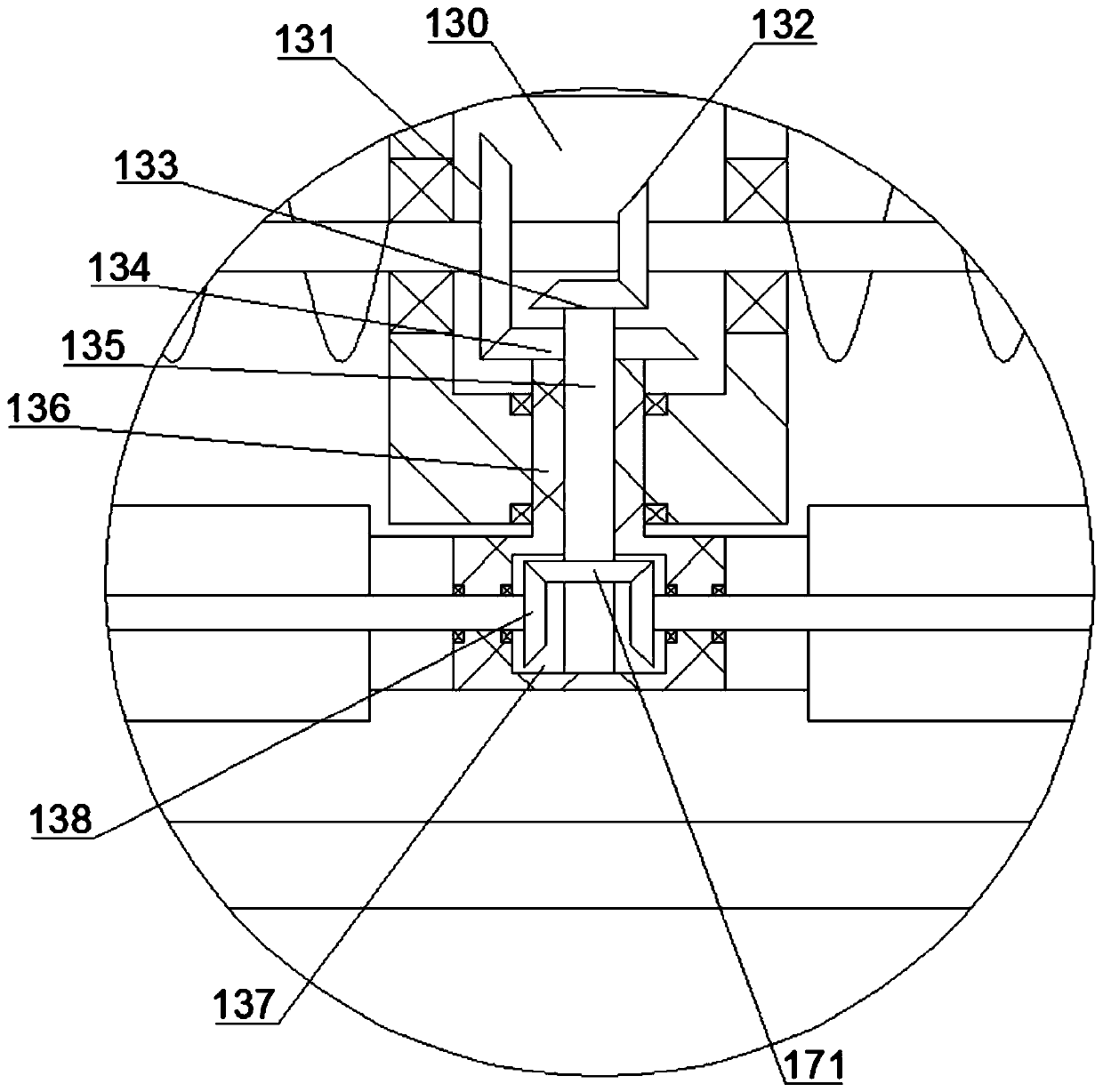 Tea leaf processing device