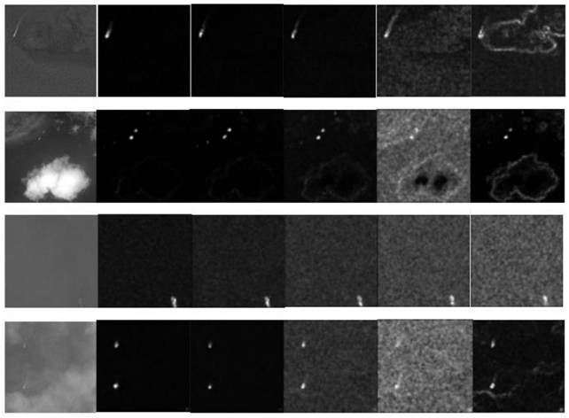 Optical remote sensing image ship target detection method fusing space-frequency domain features