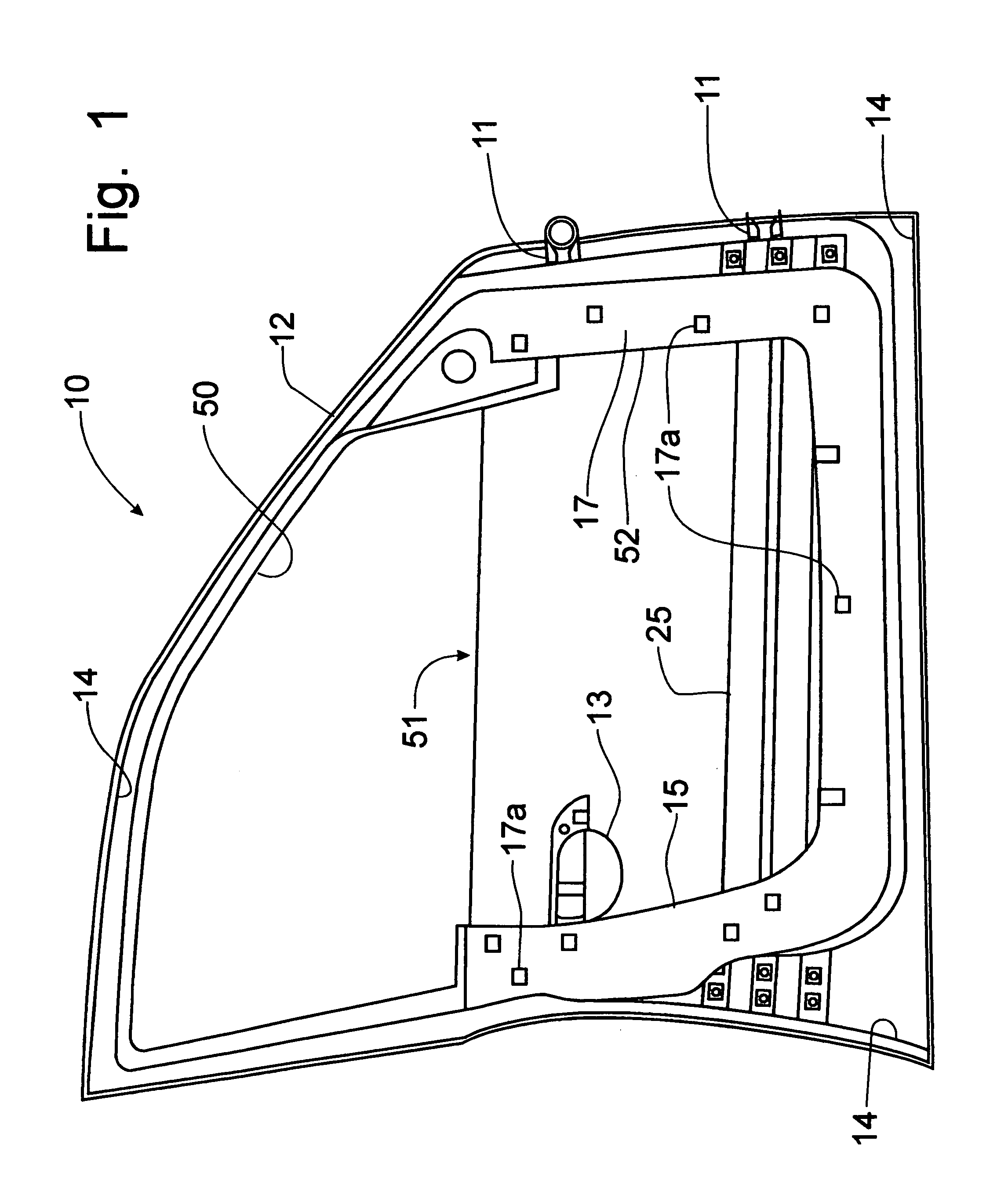 Magnesium door assembly for automobiles