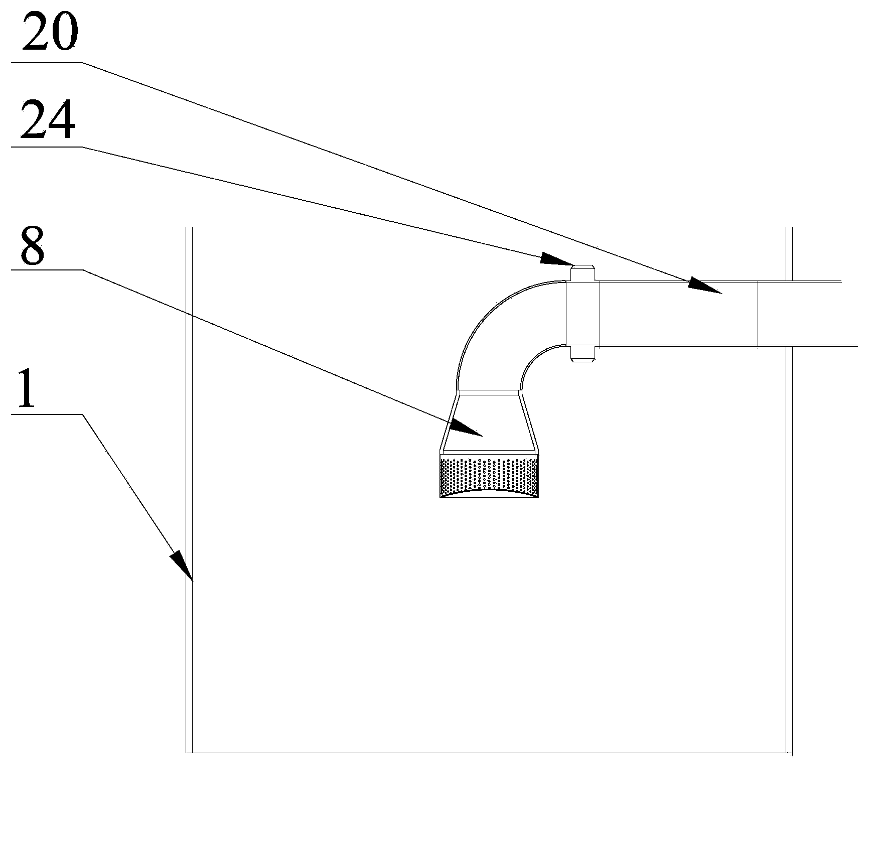 Full-automatic juice degasser