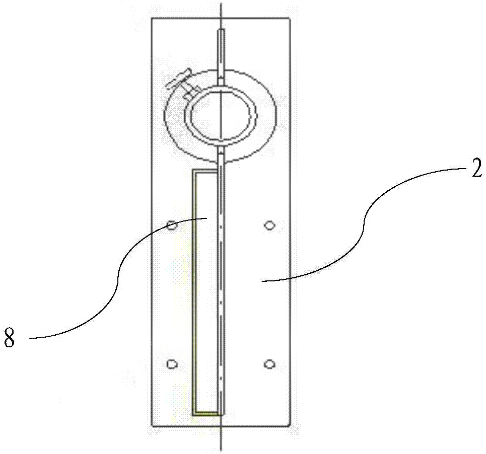 Projection lamp support