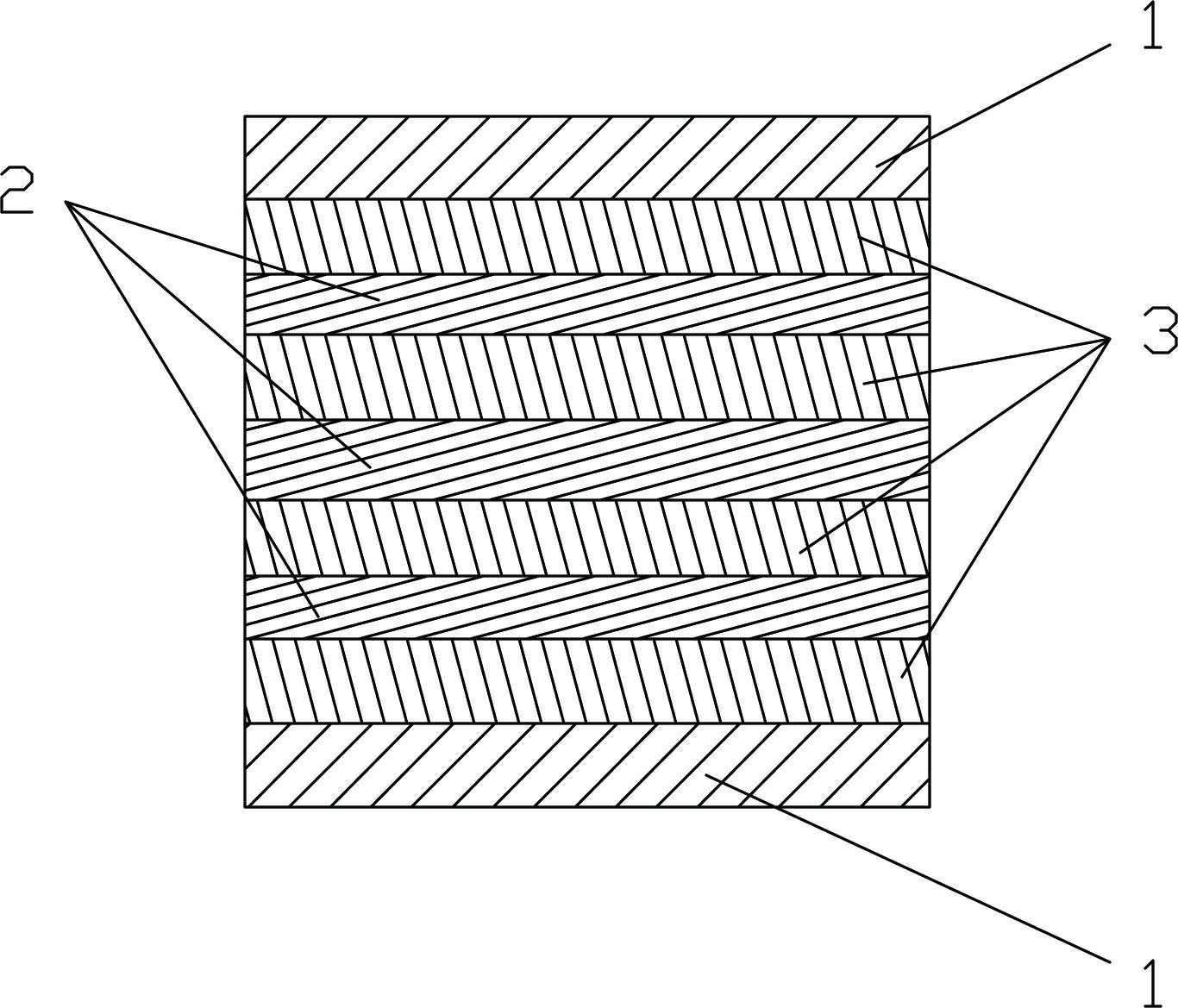 Method for manufacturing ceramic filled polytetrafluoroethylene glass fiber copper-clad substrate