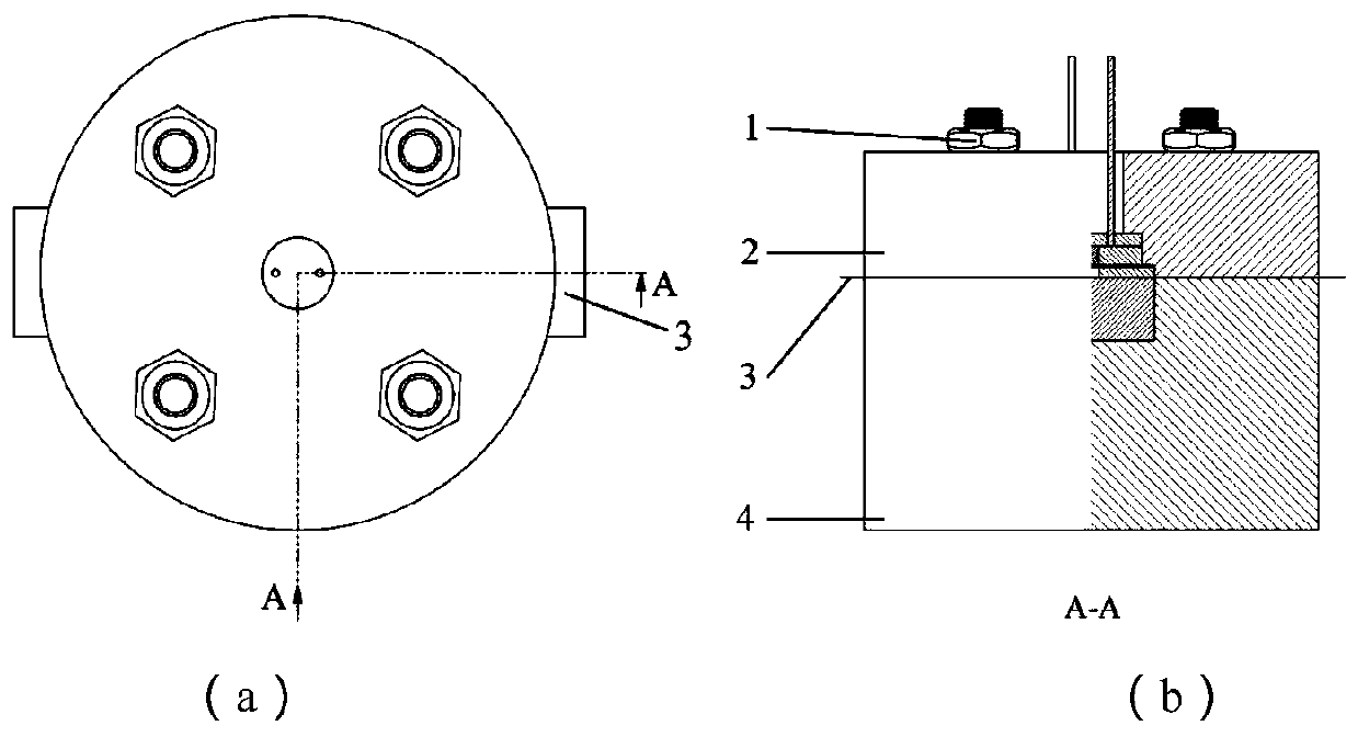 Dynamic calibration device for miniature ultrahigh pressure sensor