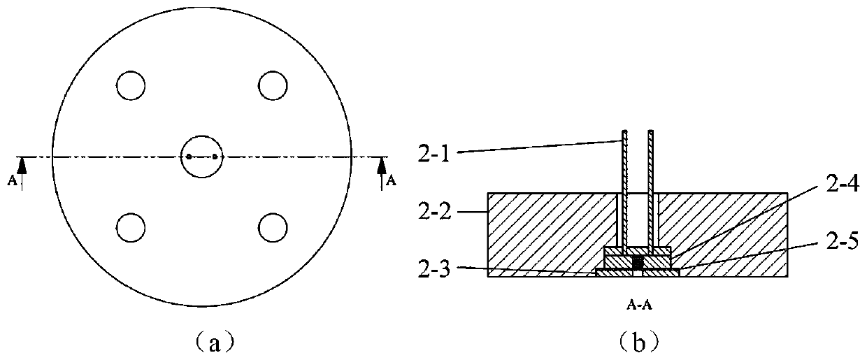 Dynamic calibration device for miniature ultrahigh pressure sensor