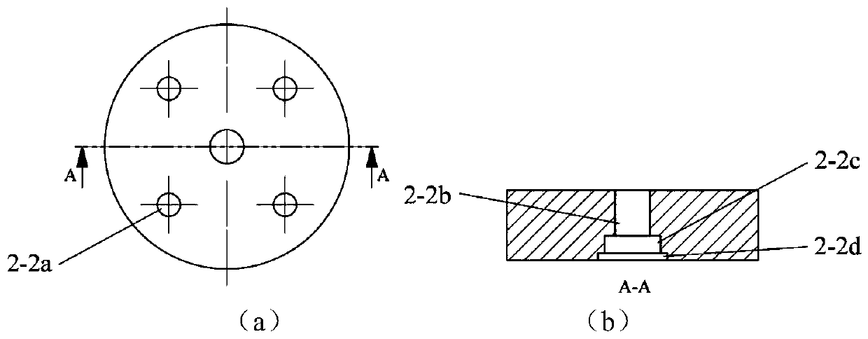 Dynamic calibration device for miniature ultrahigh pressure sensor