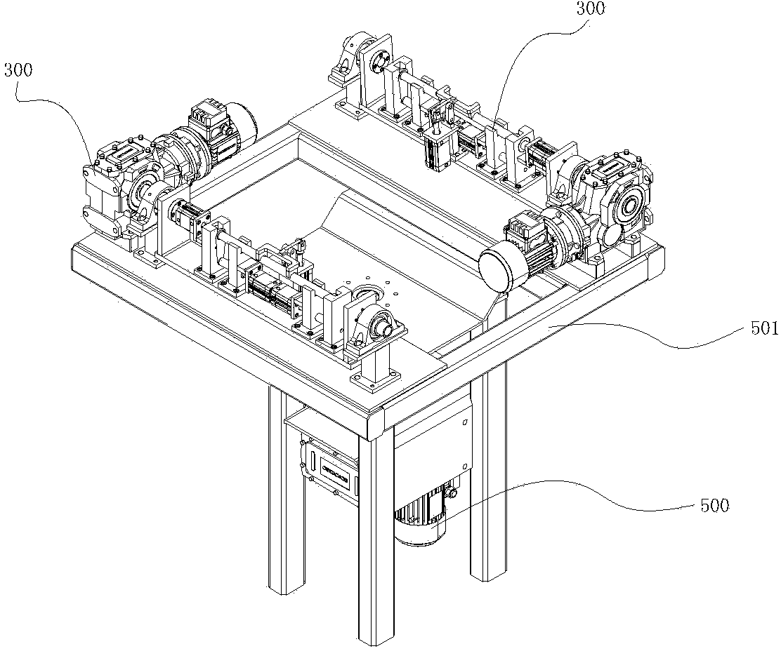 High-efficiency automatic welding mechanism