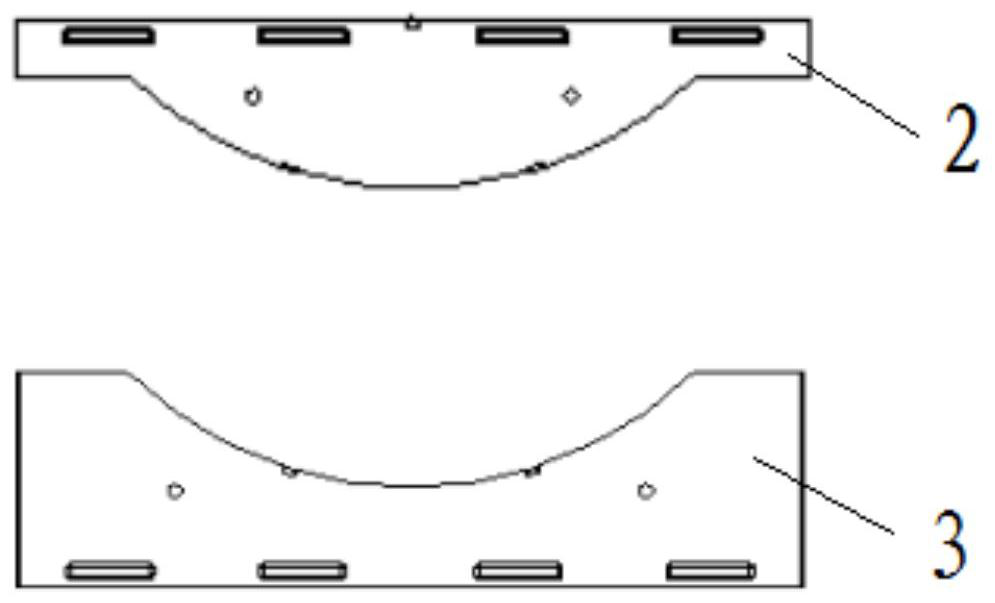 Arc-shaped forge piece machining system and method