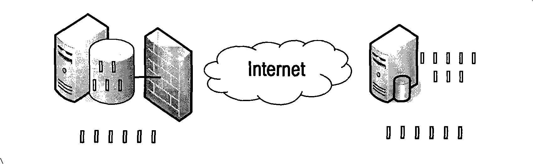 Embedded remote state monitoring system of generating unit