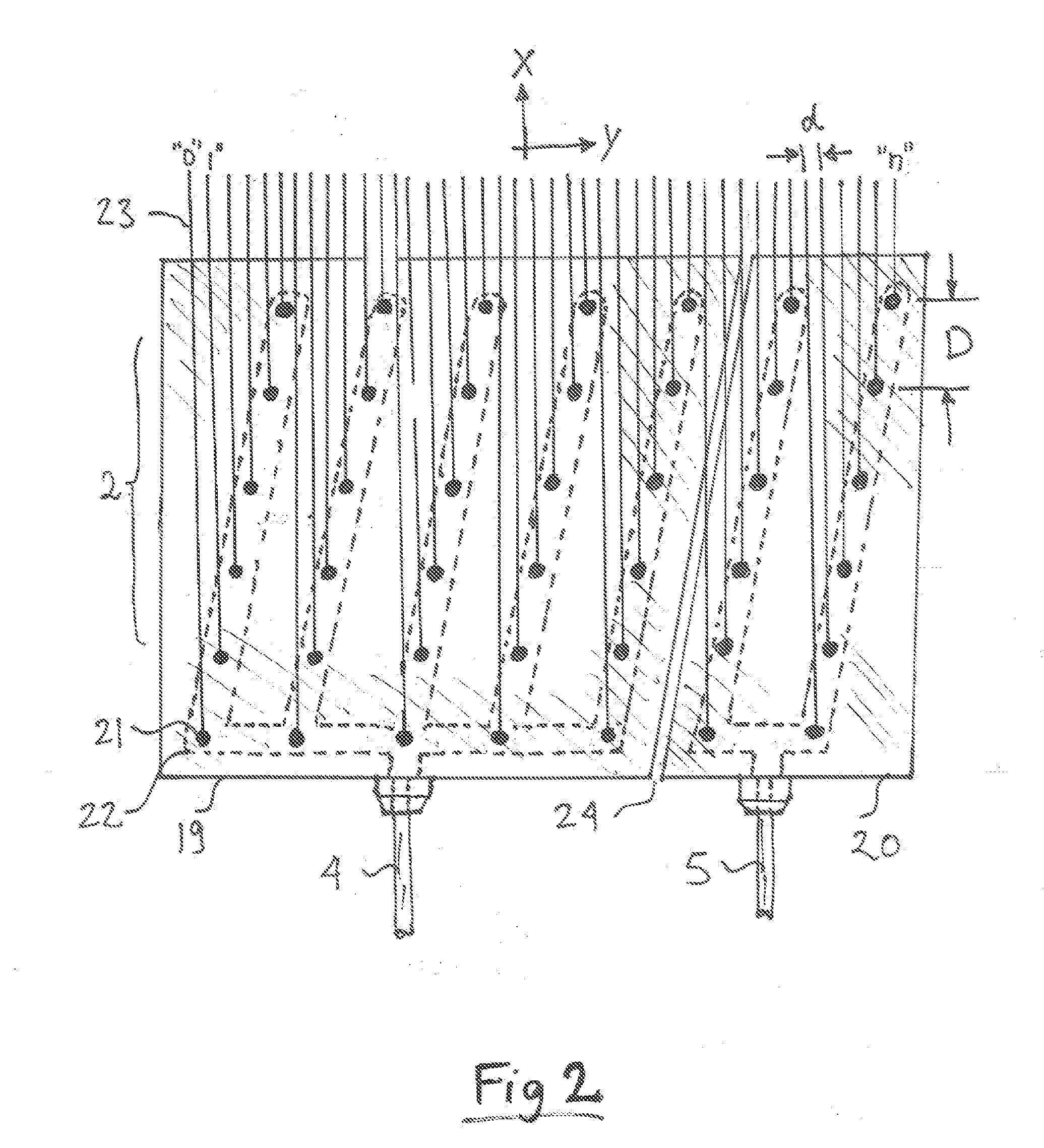 3D Printer Based on a Staggered Nozzle Array