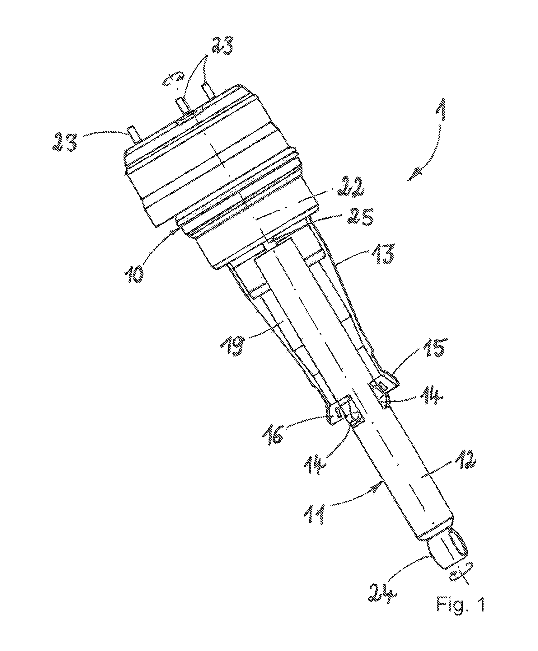 Suspension strut for a vehicle