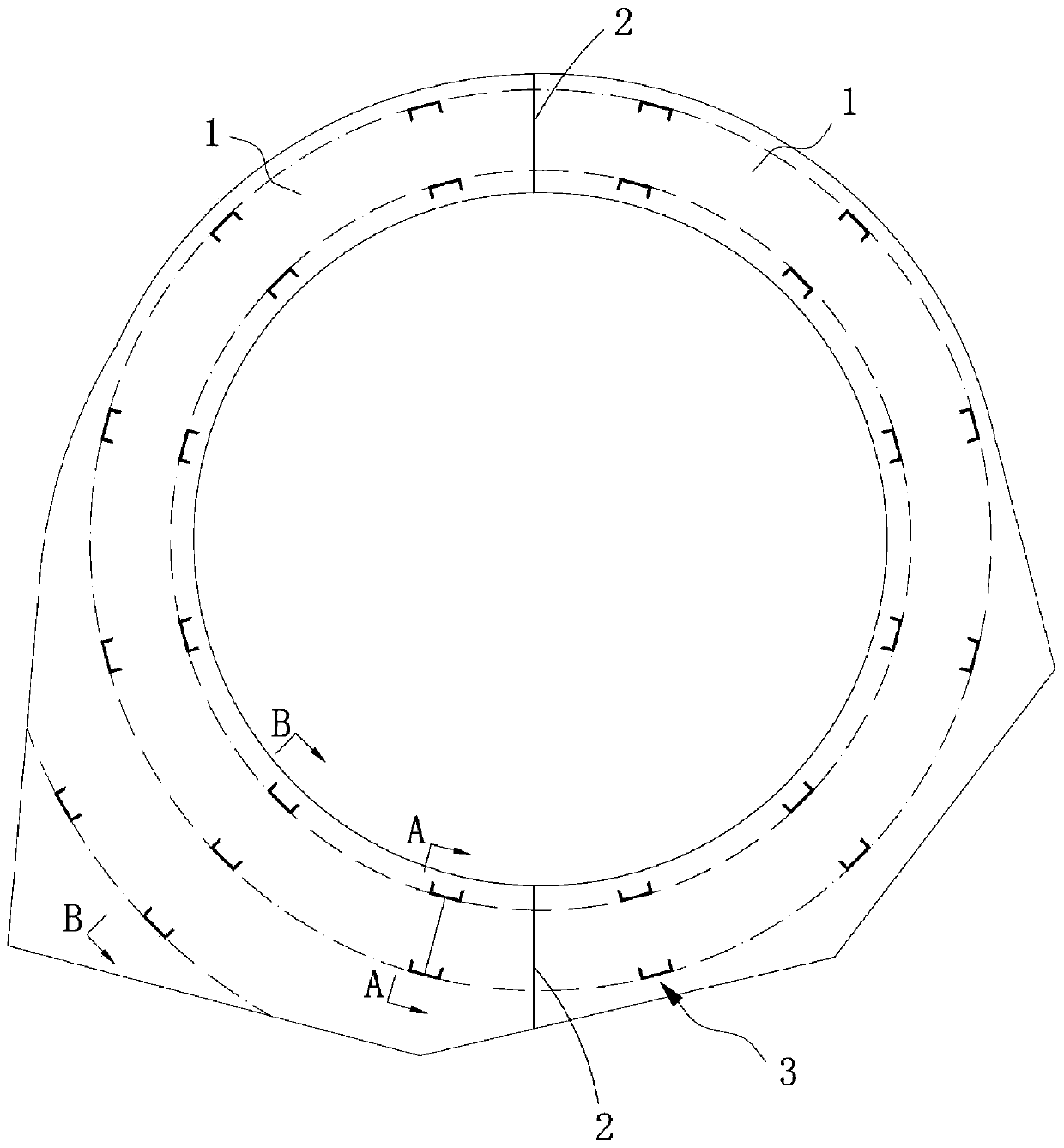 Flange connecting method