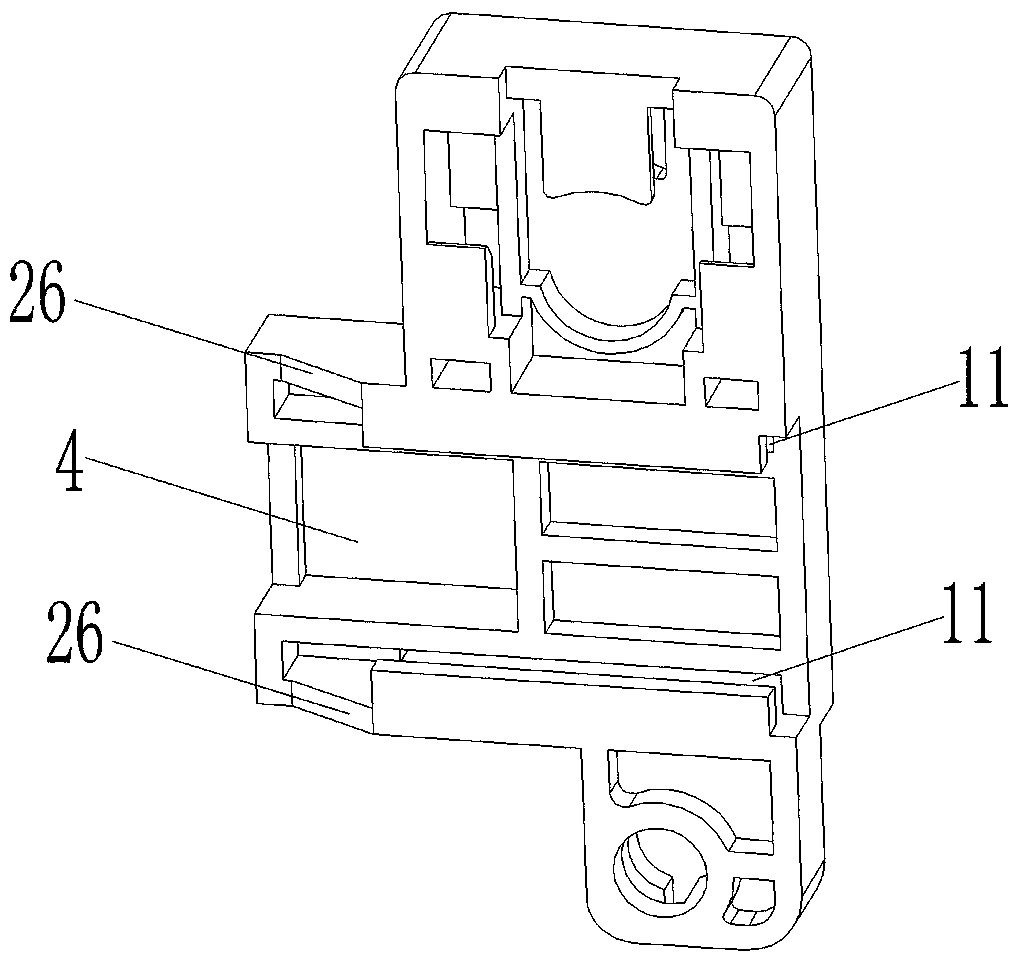 Handle structure for vehicle