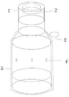 Bird repellent containing device for electric power facility