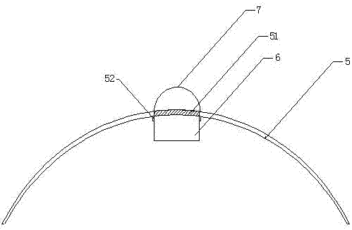 Bird repellent containing device for electric power facility