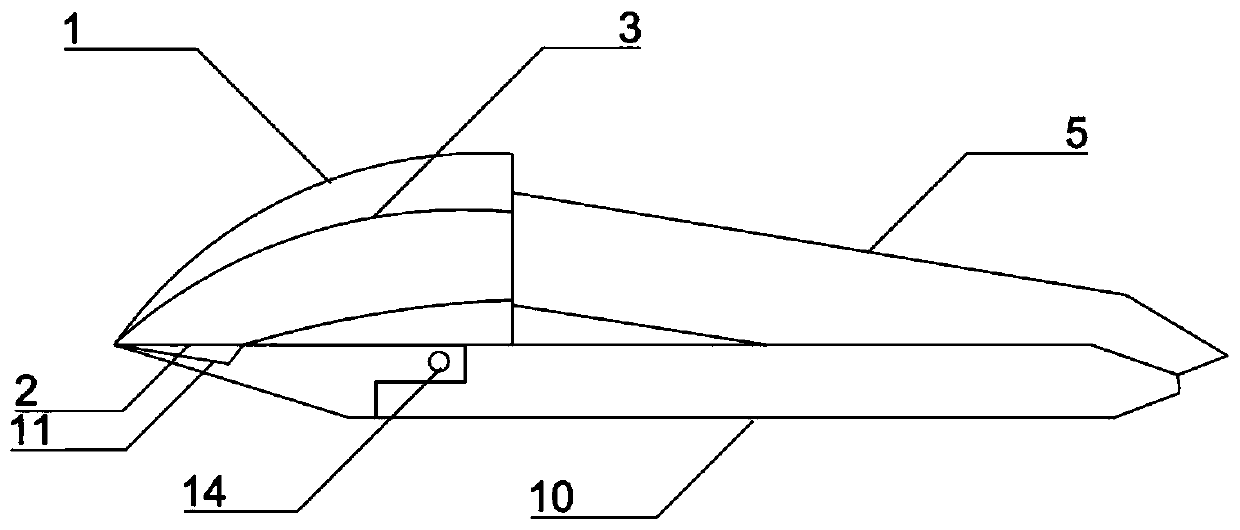 Shearing pliers shearing waste automatic collecting device