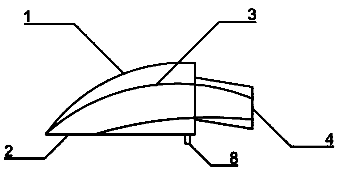 Shearing pliers shearing waste automatic collecting device