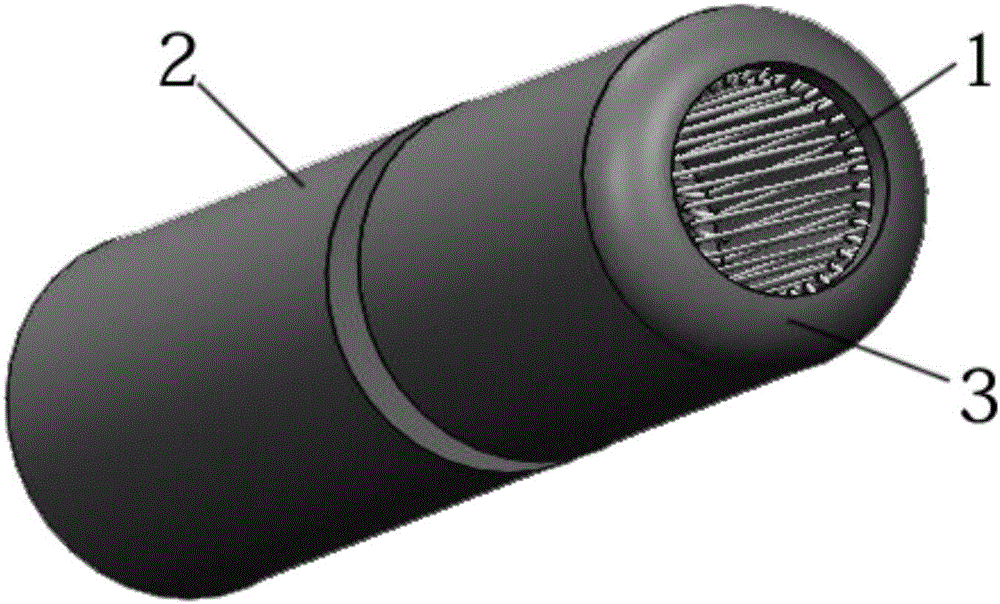 Cage type hyperbola spring structure and socket