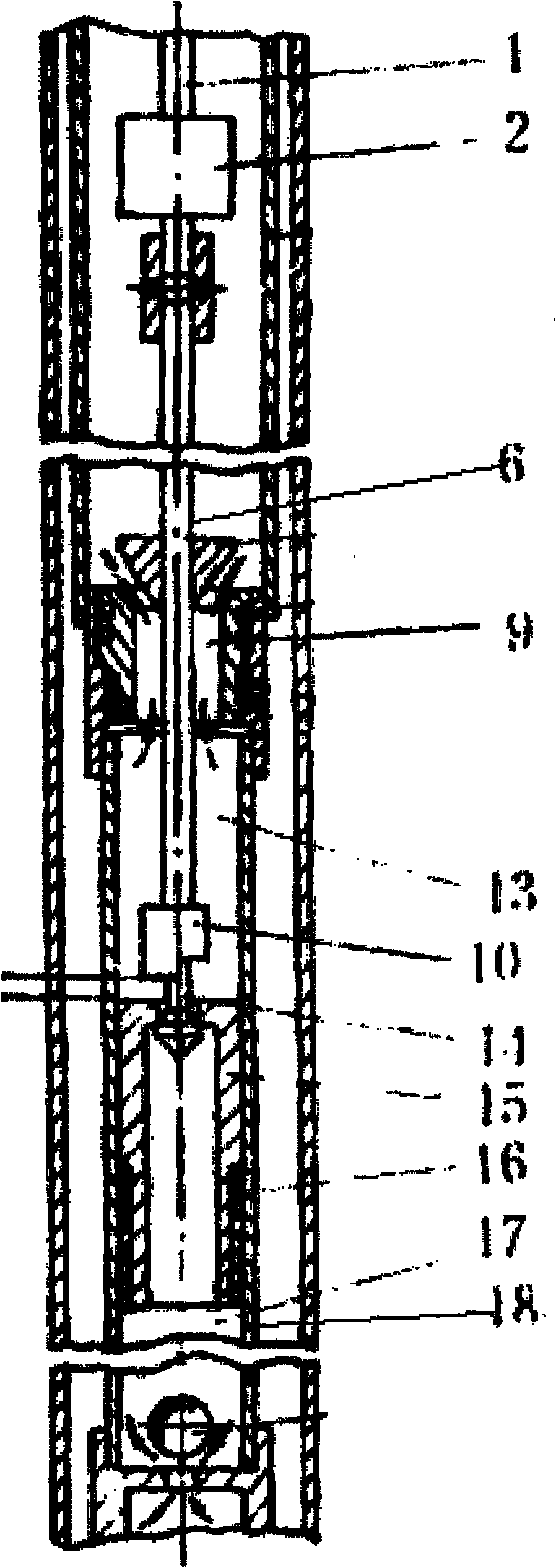 Mechanical switch valve oil-well pump