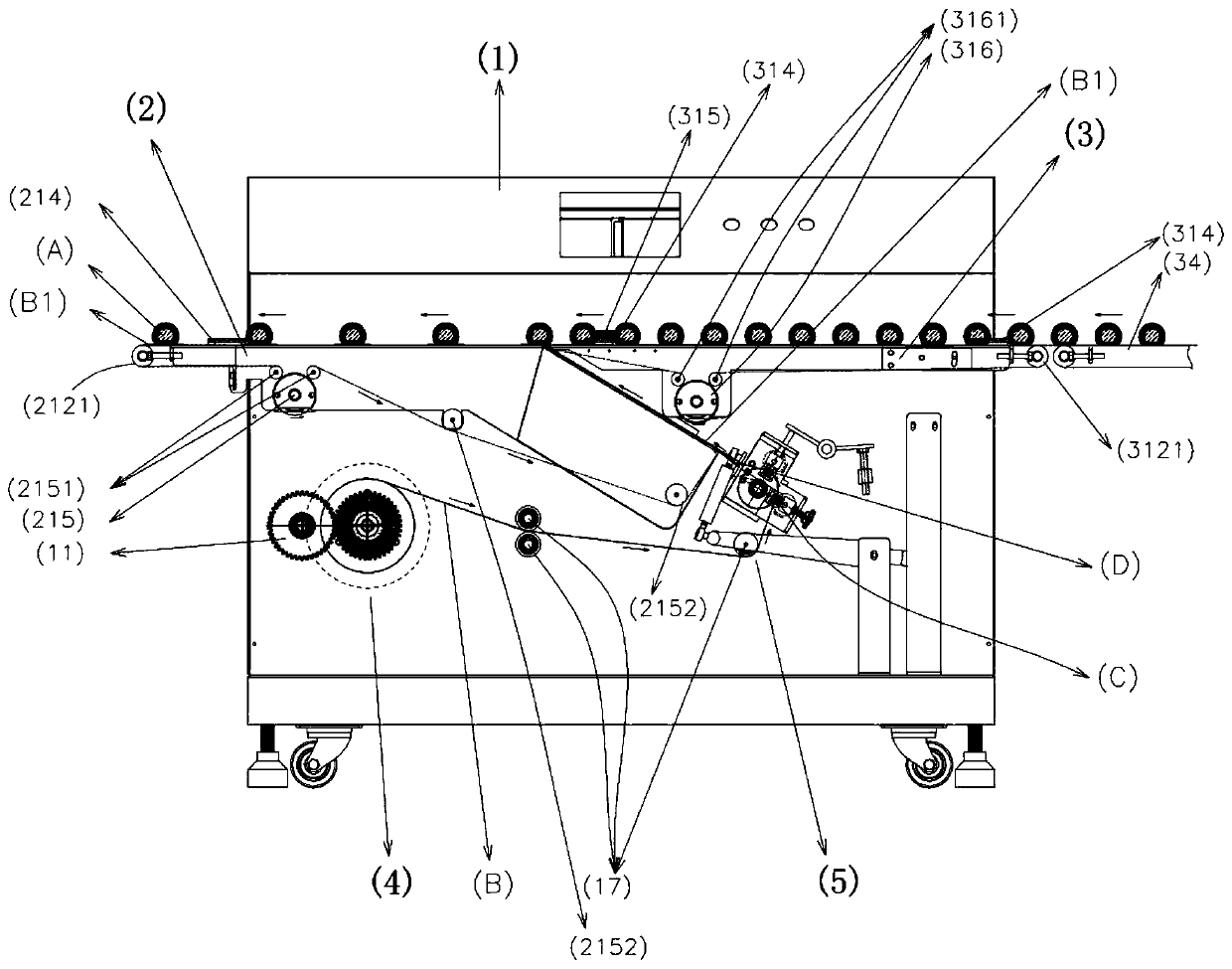 Multi-function high-speed packing paper equipment and high-speed packing paper method